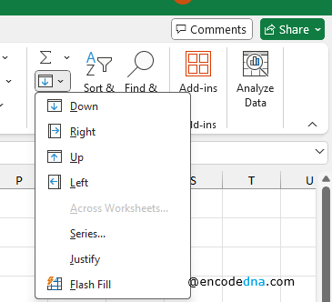 Excel's Justify Option to Merge Cells in Microsoft 365