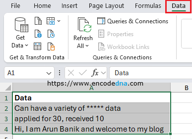 load data to power query in excel