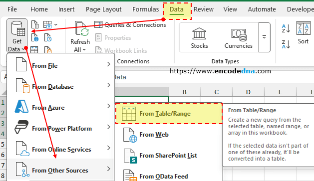 open power query in excel