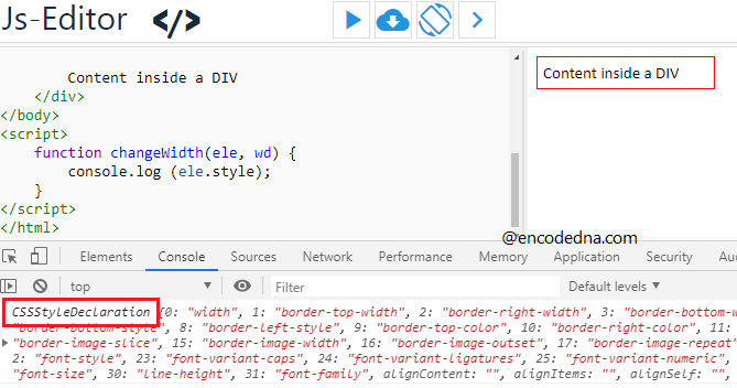 How To Set The Width And Height Of An Element Using JavaScript