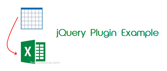 Export Html Table To Excel Using Jquery Table2Excel Plug-In